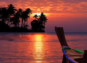 Sunset cruise in Krabi, Thailand